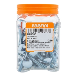 H7B030 - Cup Square Bolt & Nut